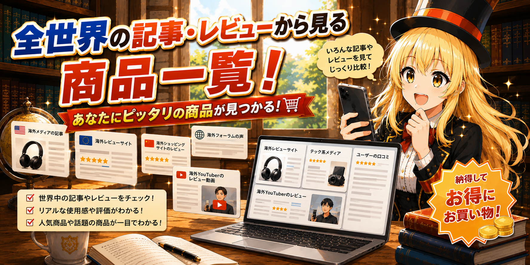 全世界の記事・レビューから見る商品一覧